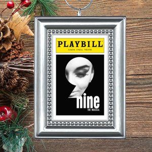 Nine‎ Broadway Musical Playbill Christmas Tree Ornament